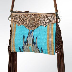 American Darling 9x10" Fringe Cross Body ADBG236J